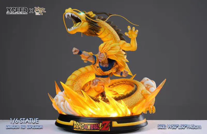 abf8decabea7652f 【Pre order】Xcreed Mrc Studio Dragon Ball Super Goku Saiyan Dragon Fist Explosion 1:6 Scale Resin Statue Deposit - Image 1