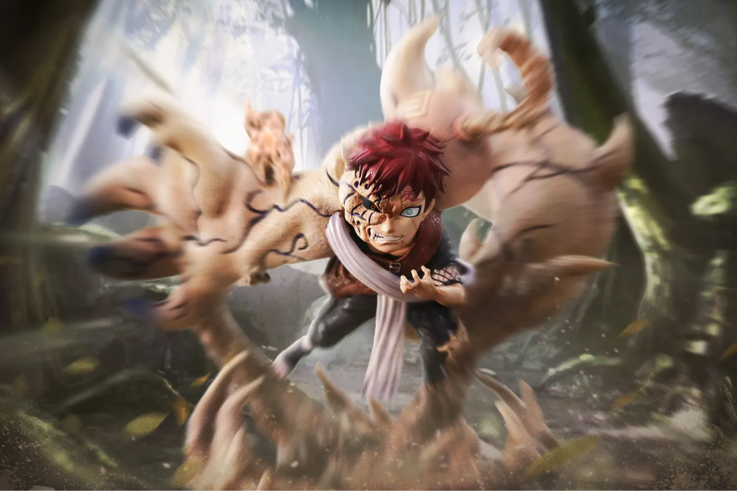 b2d3e2bc9f6a4f30 【In Stock】G5 Studio Naruto Gaara WCF Resin Statue - Image 1