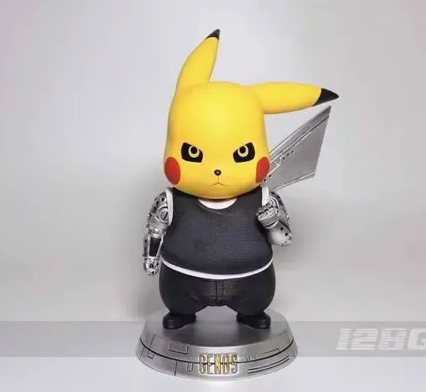 【Pre Order】128g Studio Pokemon Pikachu Cosplay Genos Resin Statue