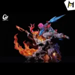 【In Stock】Goose Factry Demon Slayer:Rengoku VS Akaza あかざ Resin Statue - Image 2