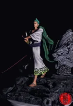 【Pre Order】Cola One-Piece Roronoa Zoro Land of Wano Series Resin Statue Deposit - Image 2