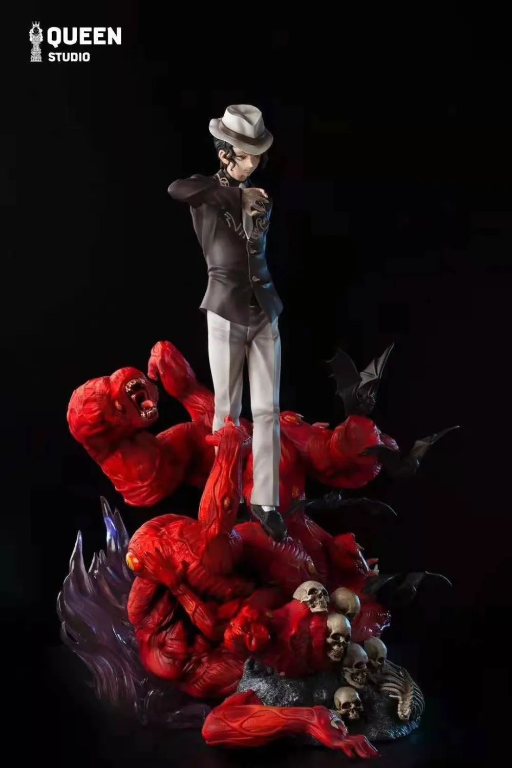 b89fd1e8d469ef34 【In Stock】QUEEN Studio Demon Slayer: Boss Kibutsuji Muzan Resin Statue - Image 1