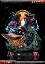 【Pre order】Green Lotus Studio Naruto Senju Hashirama VS Uchiha Madara SD Scale Resin Statue Deposit - Image 5
