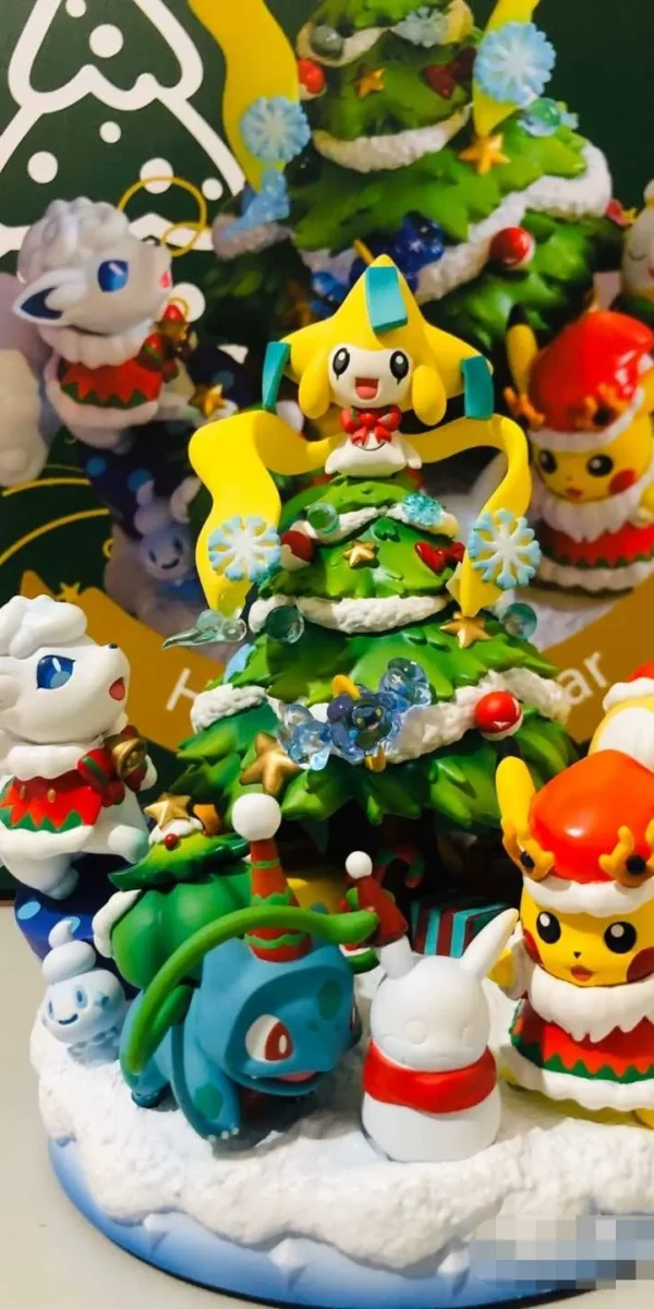 【In Stock】PL Studio Pokemon Christmas scene Resin Statue