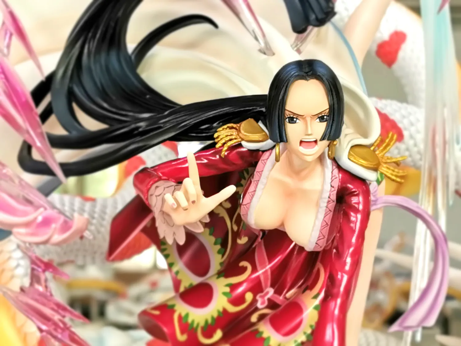 bd4c8509e1109fd5 【In Stock】Magic Cube Studio One-Piece Boa Hancock Battle Resin Statue - Image 1