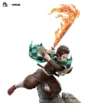 【Pre order】KAGURA STUDIO x CHIKARA STUDIO Demon Slayer Kamado Tanjirou vs Gyuutarou Resin Statue Deposit - Image 5