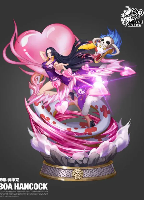 【In Stock】F.O.C Studio One-Piece Boa Hancock Battle Resin Statue