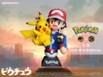 【Pre order】XZ Studio Pokemon Ash Ketchum & pikachu Bust Resin Statue Deposit - Image 2