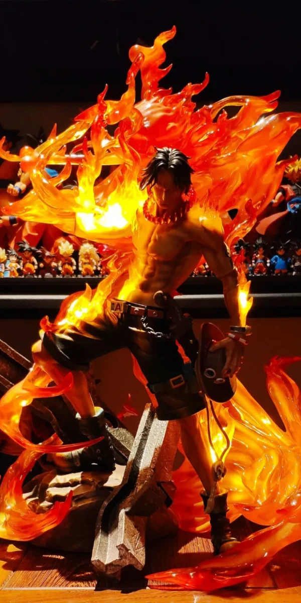 【In Stock】Singularity Workshop One-Piece ACE FireFist 1/4 Scale Resin Statue