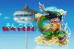 【Preorder】LeaGue Studio Dragon Ball Goku childhood with Shenron WCF Resin Statue Deposit - Image 4
