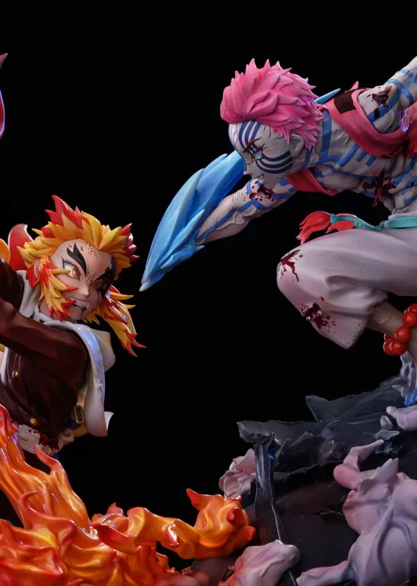 【In Stock】Goose Factry Demon Slayer:Rengoku VS Akaza あかざ Resin Statue