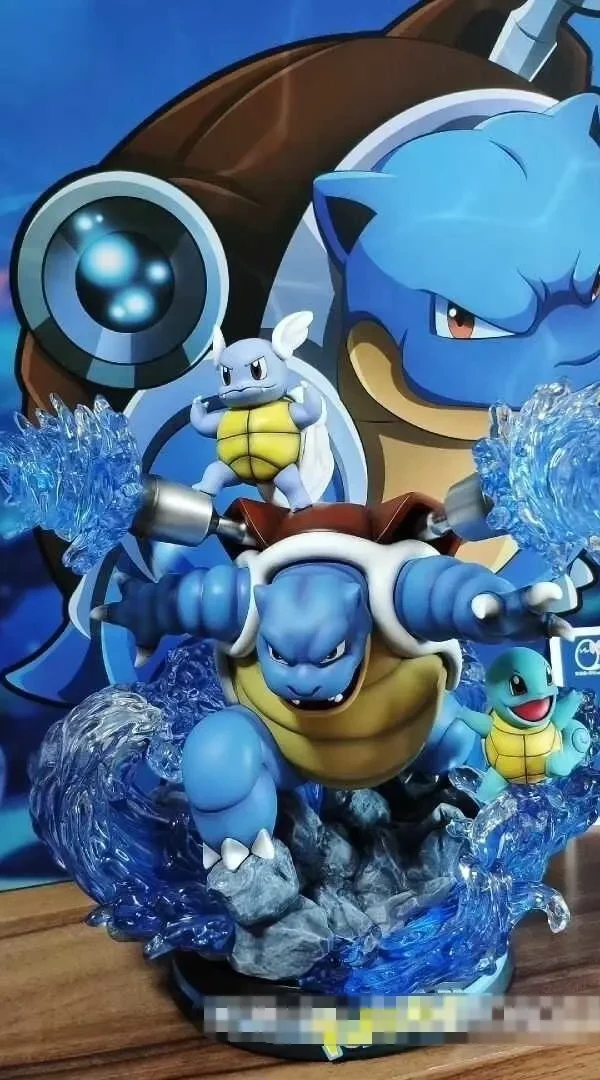 【In Stock】EGG-Studio Pokemon Blastoise Family Resin Statue