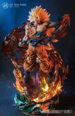 【In Stock】Last Sleep Studio Dragon Ball Z Son Goku SSJ3 Resin Statue - Image 2