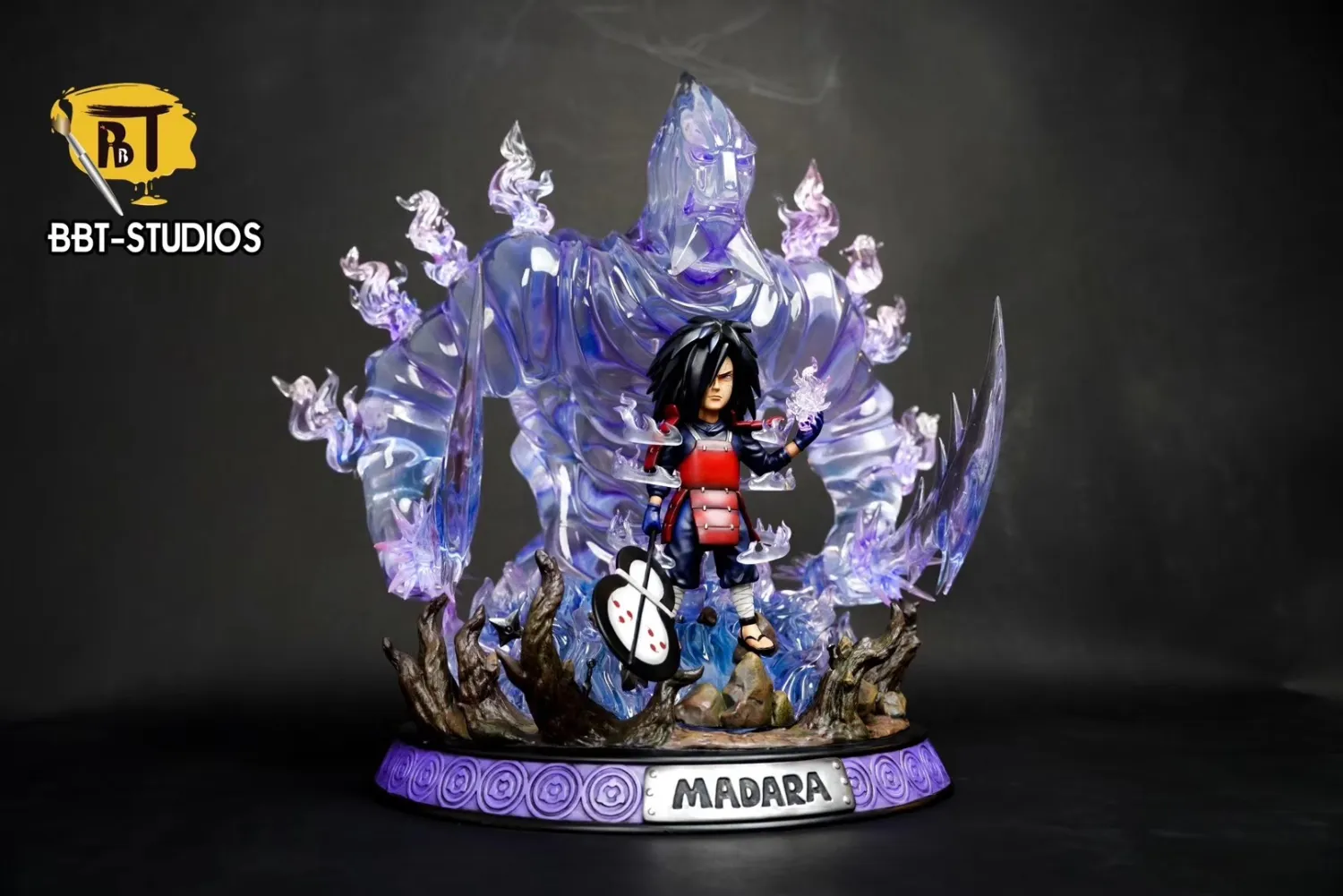 cd265731a706fc3b 【Pre order】BBT Studio Naruto Uchiha Madara SD Resin Statue Deposit - Image 1