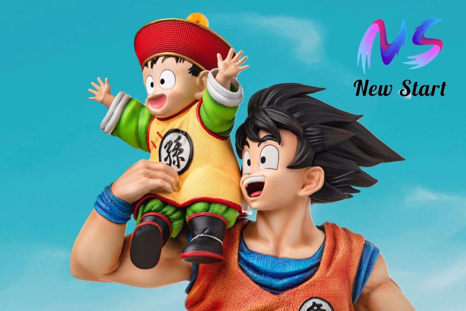 cf8faf89f2e83b09 【In Stock】New start-Studios Dragon Ball Z father and son Resin Statue Deposit - Image 1
