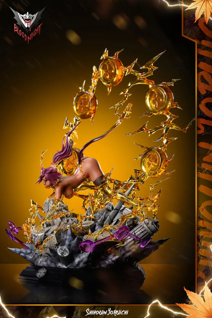 d4866f04009f54ee 【In Stock】Blood Night Studio BLEACH 1/6 Shihouin Yoruichi - Image 1