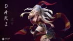 【In Stock】Magic Cube Studio Demon Slayer: Daki だき Resin Statue - Image 2