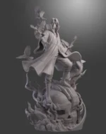 【In Stock】Burning Wind Studio Itachi Uchiha 1:7 Scale Resin Statue - Image 7
