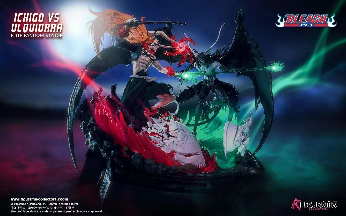 d6e0a685c05f1e0a 【In Stock】Figurama BLEACH Kurosaki Ichigo VS Ulquiorra Resin Statue Deposit(Copyright) - Image 1