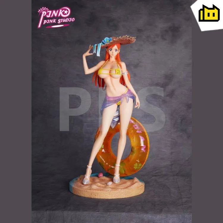 d8441224b082f451 【In Stock】Pink Pink Studio Bleach Inoue Orihime 1:6/1:4 Scale Resin Statue - Image 1