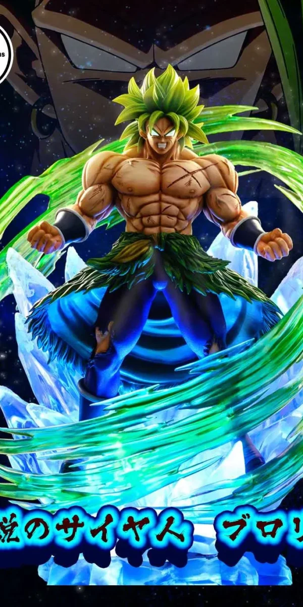 【In Stock】Light Weapon Studio Dragon Ball Super Broly Legendary AMA Super Saiyan 1:6 Scale Resin Statue