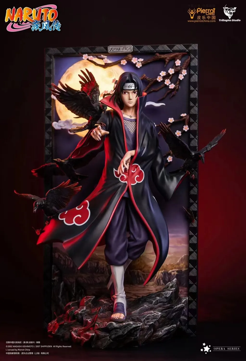 d8b844aeea073048 【In Stock】TriEagles Studio Naruto Uchiha Itachi 1/6 Scale Resin Statue (Copyright) - Image 1