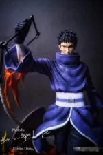 【In Stock】ZH Studio Naruto Uchiha Obito Purple Clothing 1/6 Scale Resin Statue - Image 4