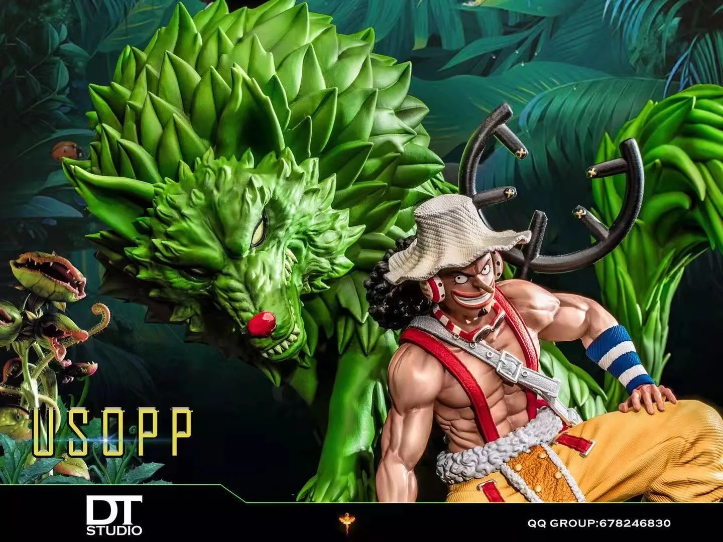 d9a296ce77d5286b 【In Stock】DT Studio One-Piece Usopp 1/6 Resin Statue - Image 1