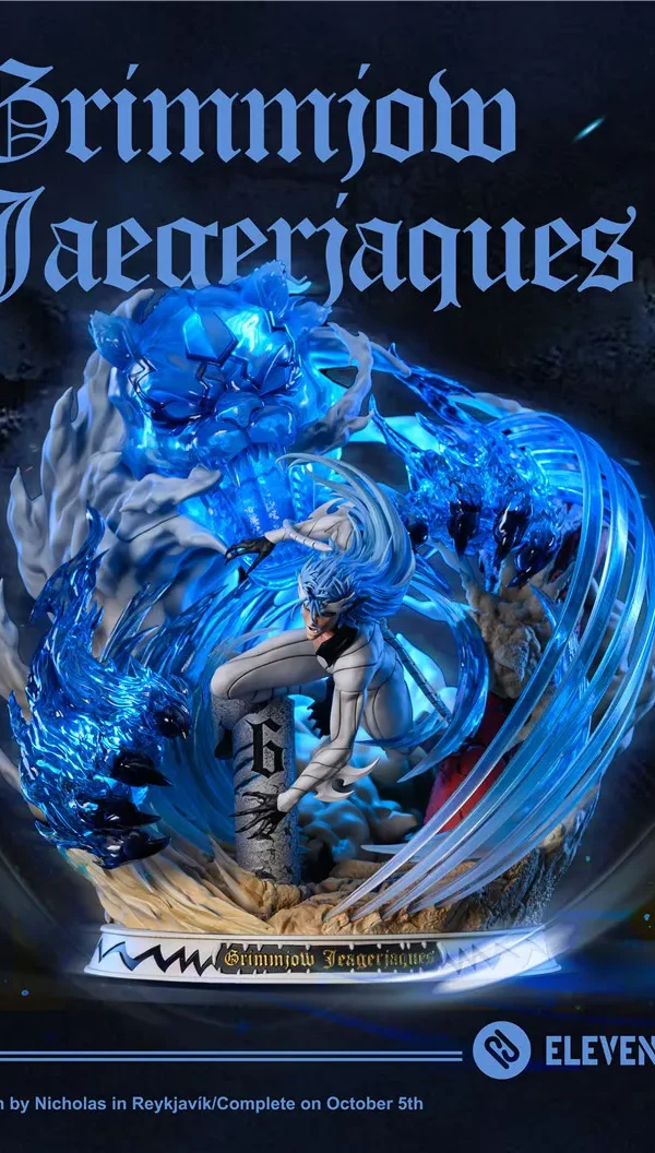 【In Stock】Eleven Studio Espada - 6 Grimmjow Resurrección Resin statue