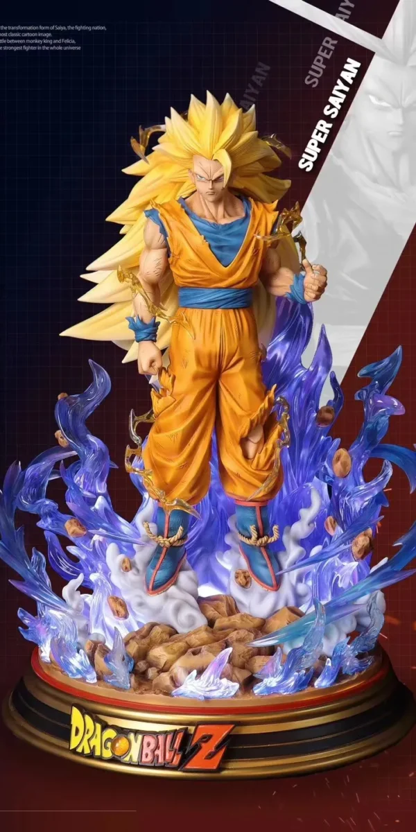 【In Stock】MX Studio Dragon Ball Z Goku SSJ3 Resin Statue Deposit