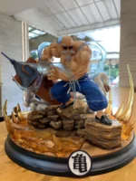 【Pre order】DJFUNGSHING Studio Dragon Ball Z Master Roshi with Kamehameha 1/7 Resin Statue Deposit - Image 3