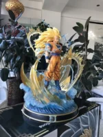 【In Stock】Figure Class Dragon Ball Z Goku Supersaiyan3 Resin Statue - Image 4