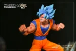 【Pre order】Xcreed Mrc Studio DragonBall Super Goku Saiyan blue VS Goku Saiyan Rose 1:6 Scale Resin Statue Deposit - Image 3