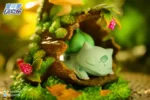 【In Stock】Pokemon Research Laboratory Sleeping Bulbasaur Resin Statue - Image 5