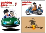 【In Stock】GD-Studio Dragon Ball Z Goku Father and Son on the Motorbike Resin Statue - Image 3