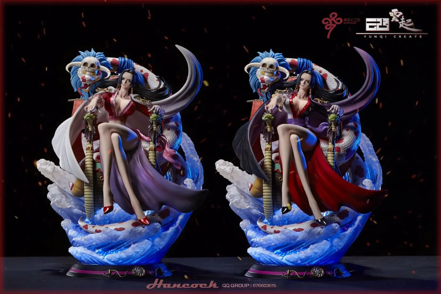 e84d87328a668c0a 【Pre order】YUNQI CREATE One-Piece Boa Hancock 1:7 Scale Resin Statue Deposit - Image 1