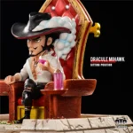 【Pre order】YZ Studio One Piece Dracule Mihawk WCF Sitting Positon Castle Scene series Resin Statue Deposit - Image 2