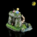 【Pre order】Moon Shadow Studio Pokemon Mysterious forest Celebi Hoppip Sentret Family Resin Statue Deposit - Image 8