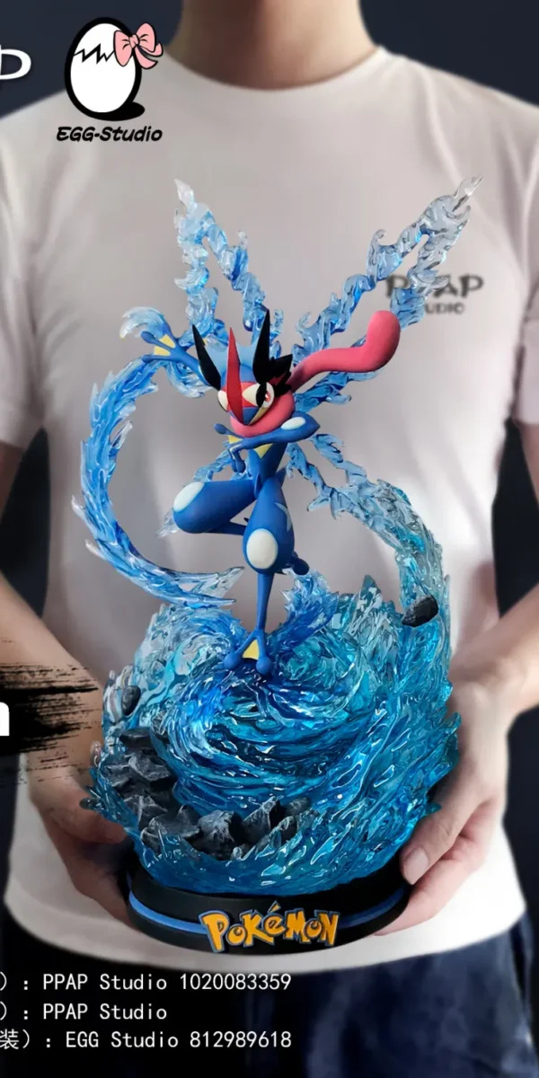 【Pre order】PPAP Studio & EGG Studio Pokemon Greninja ゲッコウガ Resin Statue Deposit