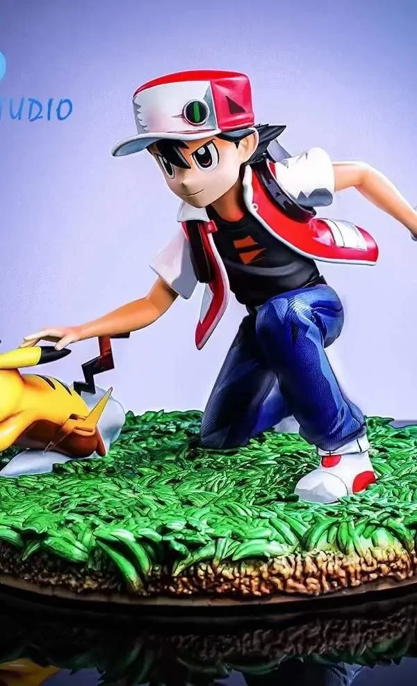 【Pre order】SAKURA Studio Pokemon Go! Pikachu!! Crimson and Pikachu 1/6 Resin Statue