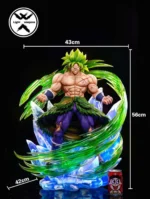 【In Stock】Light Weapon Studio Dragon Ball Super Broly Legendary AMA Super Saiyan 1:6 Scale Resin Statue - Image 2