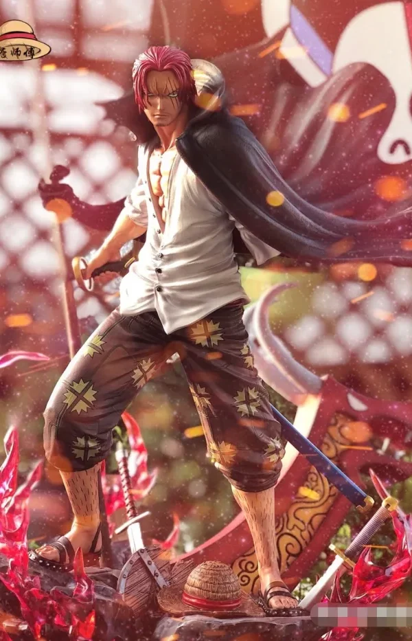 【In Stock】Model Palace One-Piece Red Hair YONKO Shanks Resin Statue