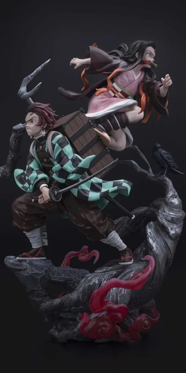 【In Stock】ZUOBAN Stuido Demon Slayer Kimetsu no Yaiba Kamado Tanjirou&Nezuko 1/6 scale resin statue