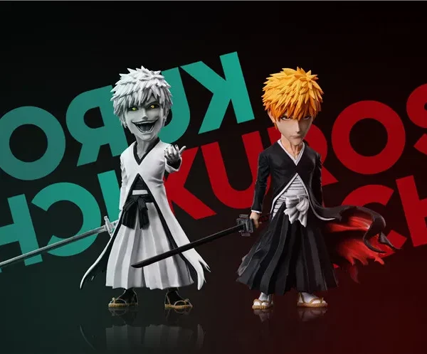 【Pre order】Yz Studio BLEACH Ichigo's Life Chapter 3&4 Black and white Ichigo Resin Statue