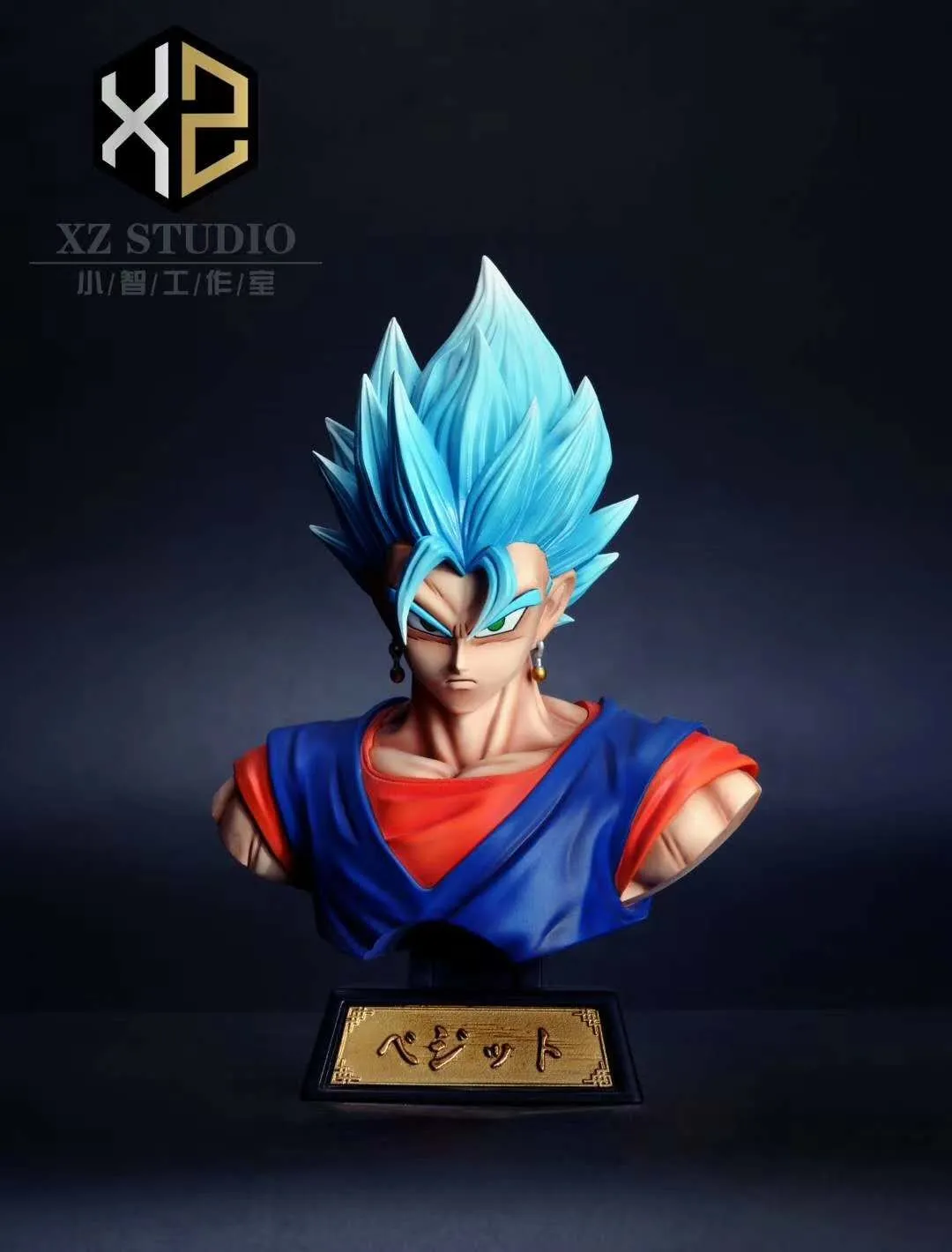 f4476ae075ef0c09 (1) 【In Stock】XZ Studio Dragon Ball Vegetto Bust Resin Statue - Image 1