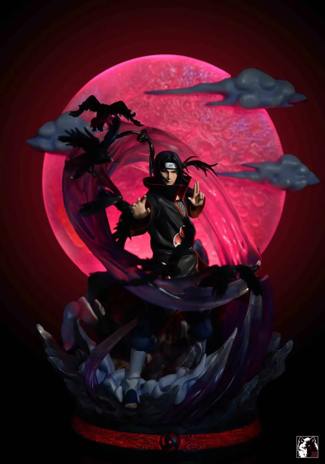 f4e98db7288a87e6 【Pre order】Night Wolf Studio Naruto Uchiha Itachi 1/6 Scale Resin Statue Deposit - Image 1
