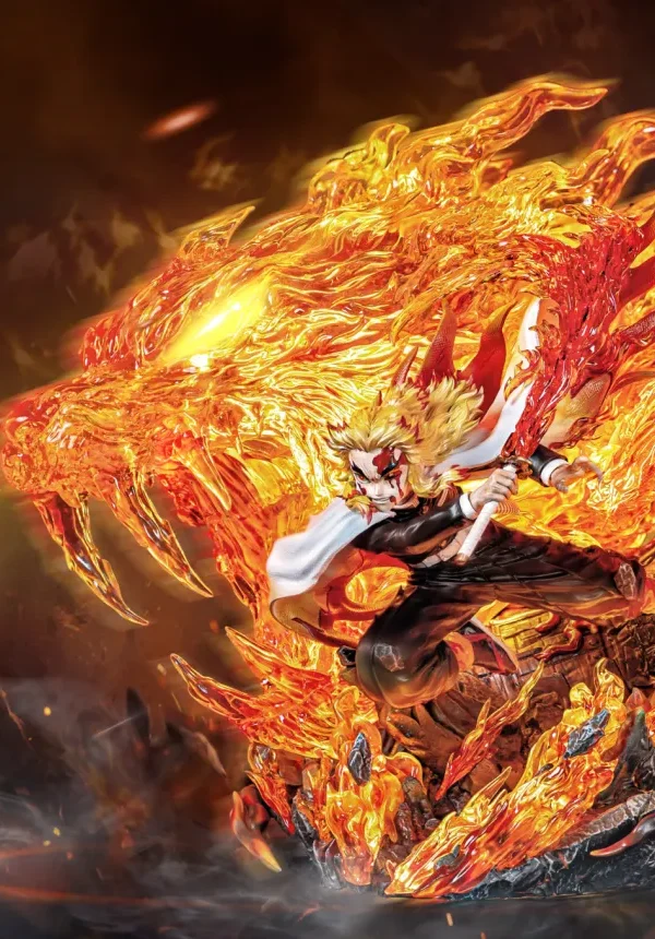 【In Stock】Fantasy Studio Demon Slayer Rengoku Kyoujurou 1/6 Scale Resin Statue