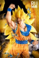【In Stock】RU Studio Dragonball Z SSJ3 Goku Dragon Fist Resin Statue - Image 5