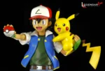 【Pre order】Legendary Collectibles Pokemon Ash Ketchum pikachu Charmander Squirtle Bulbasaur 1/4 Resin Statue Deposit - Image 2