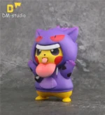 ￼ 【Pre order】DM-STUDIO Pokemon Hoodies series Gengar Pikachu Resin Statue - Image 3